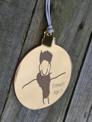 Personalised Christmas ornament